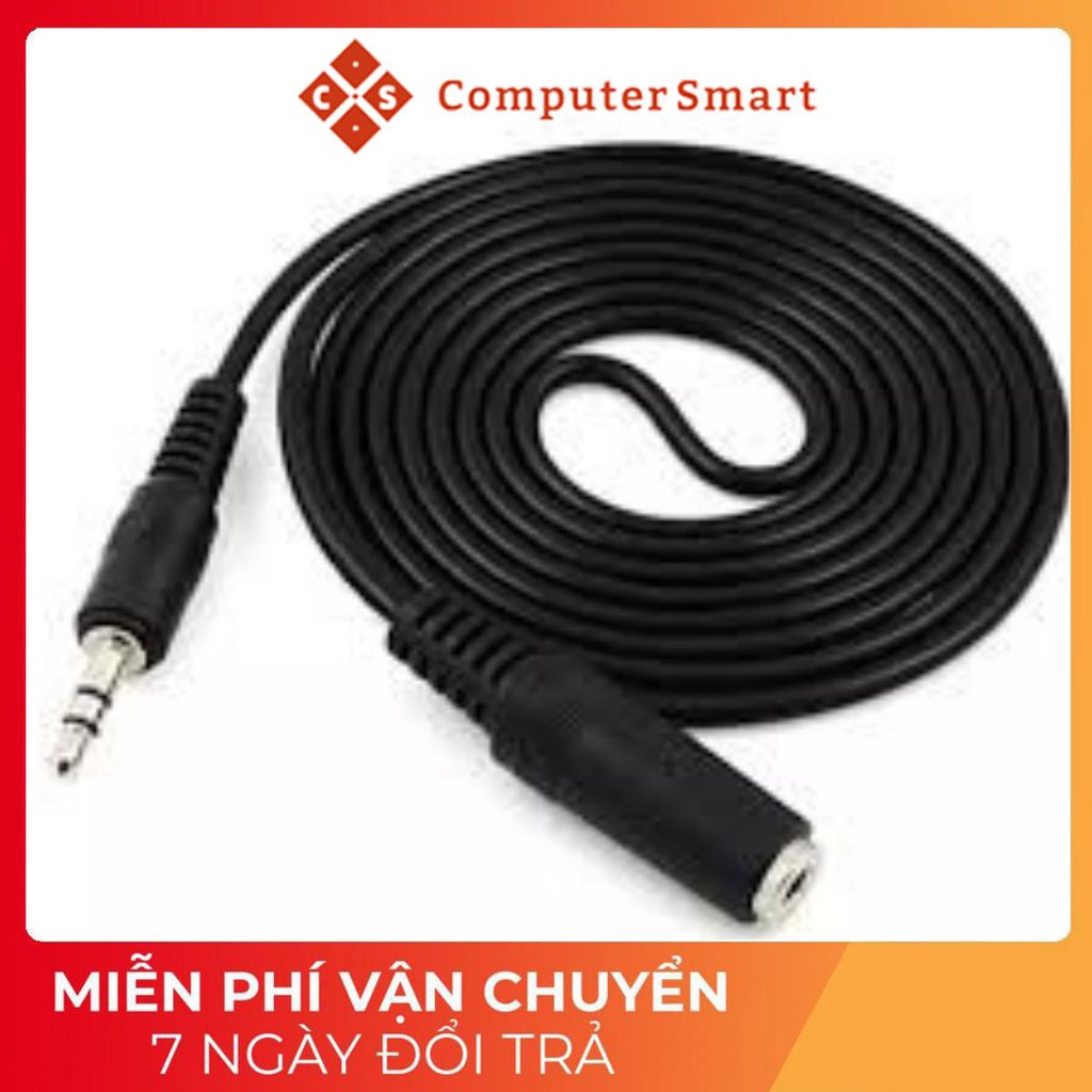 Dây Loa, Dây Nối Dài Dây Loa Jack 3.5 Chiều Dài 3m Hàng Chất Lượng, Truyền Âm Thanh Ổn Định