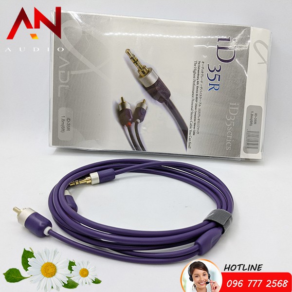 Dây 3.5mm Ra 2 Av Furutech Nguyên Bản