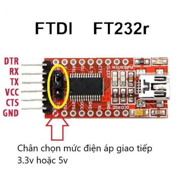 Mạch Chuyển USB UART TTL FT232 | FT232RL