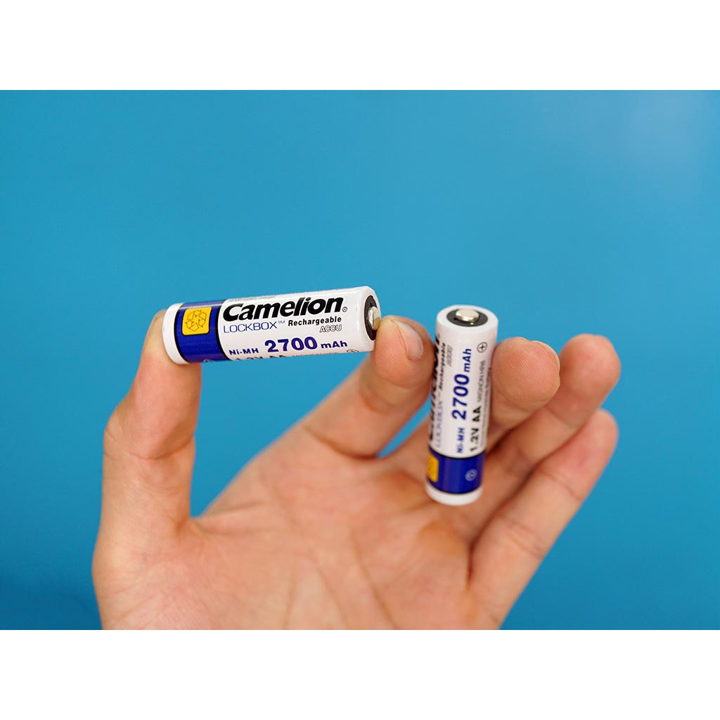 Pin sạc AA 1.2V 2700mAH chính hãng Camelion