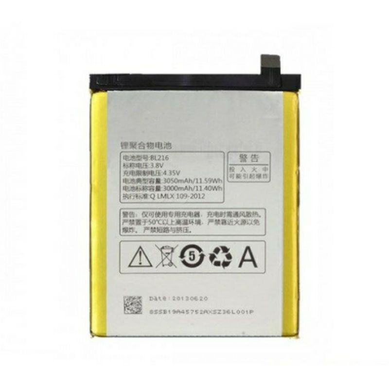 Pin xịn Lenovo Bl-216 cho máy K910/ K910a - Bảo hành 6 tháng
