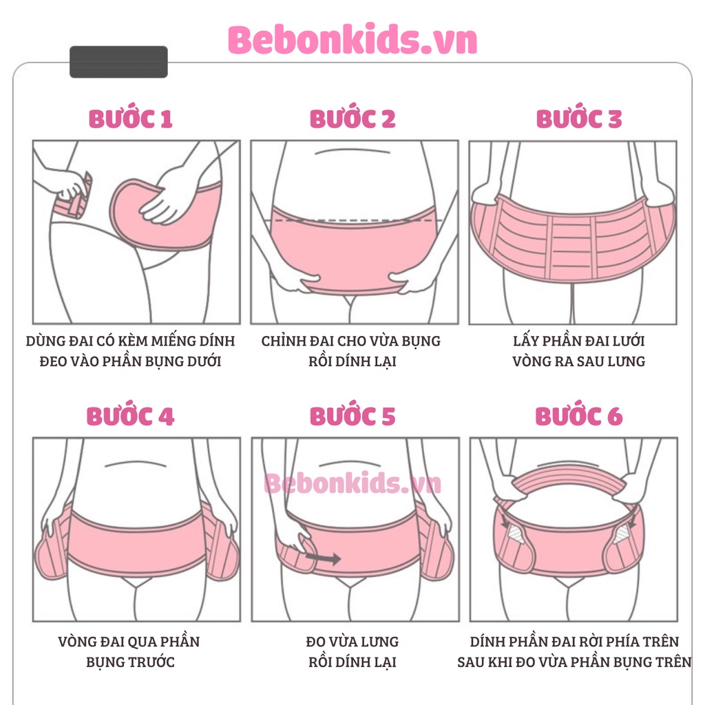 Đai đỡ bụng bầu BELLY BRACE hàng nhập khẩu chính hãng