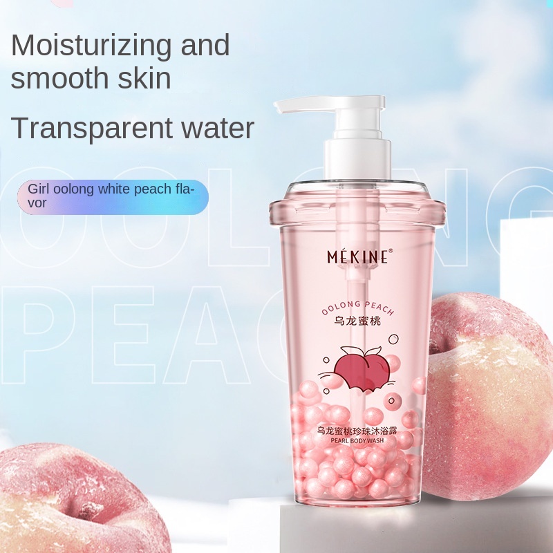 Sữa Tắm Ngọc Trai Đào 500ML Cải Thiện Tình Trạng Khô Và Làm Trắng Da