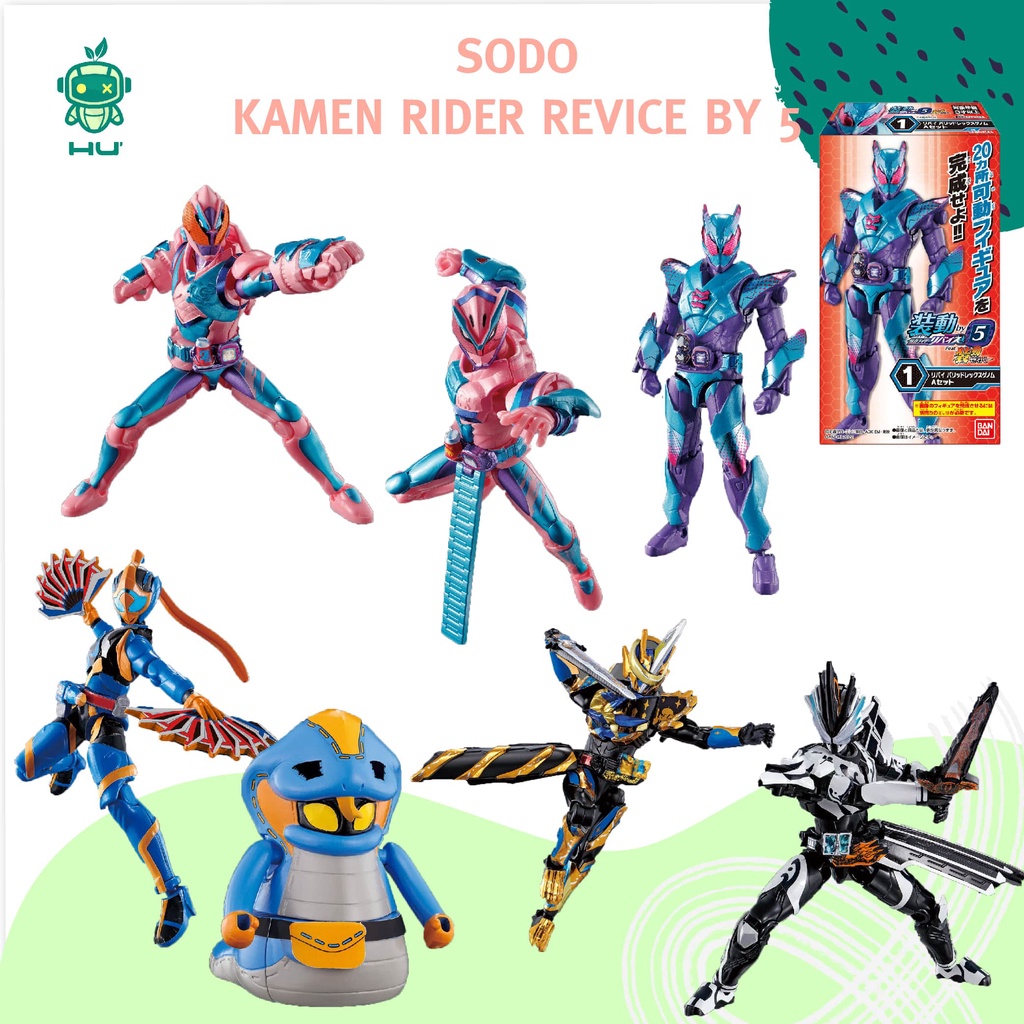 Mô hình động đồ chơi Sodo Kamen Rider Revice set 05