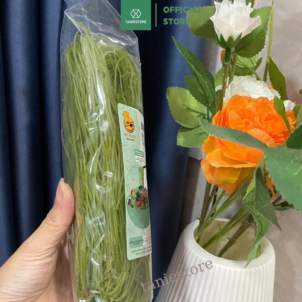 Mì gạo lứt rau củ, bún gạo lứt rau củ chùm ngây HT food 200gram nhiều Vitamin khoáng chất, KHÔNG hóa chất