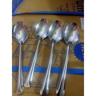 set 5 muỗng cơm.canh inox