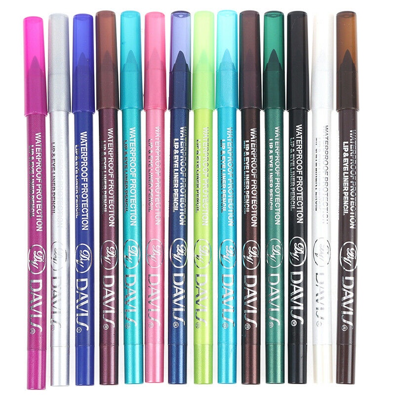 Bút Kẻ Mắt 20 Màu Ngọc Trai Tùy Chọn Chống Nước Lâu Trôi