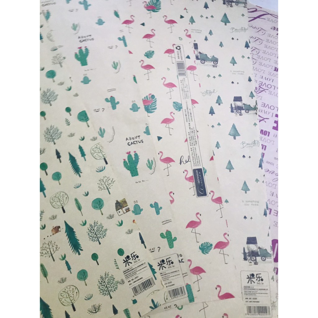 Giấy gói quà kraft, giấy gói hoa vintage cổ điển kiểu giấy báo - giá sỉ 1 tờ -VPP Trí Tuệ | BigBuy360 - bigbuy360.vn