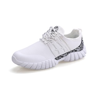 [ GHN Miễn phí ship] Giày Sneaker nam phong cách Hàn Quốc - Trắng