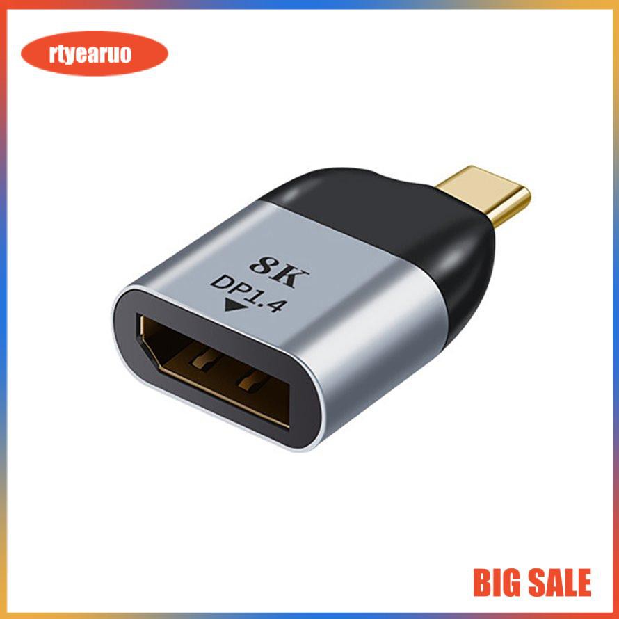 USB C To DP Adapter 8K 60Hz Adapter USB Type-C To HDMI Adapter For MacBook