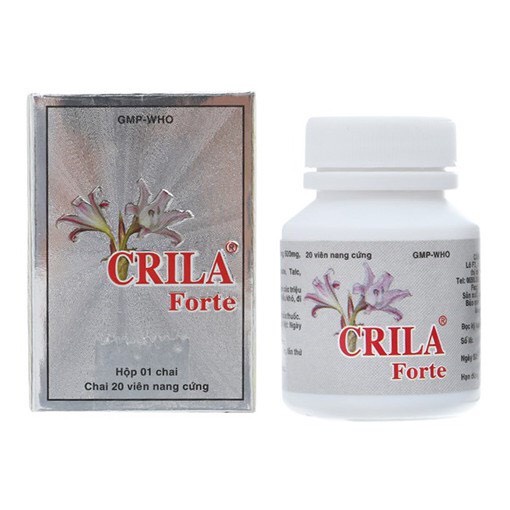 Crila - Hỗ Trợ U Xơ Lành Tính Và Phì Đại Tuyến Tiền Liệt