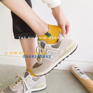 Tất cổ ngắn tem combo 10 đôi đủ màu