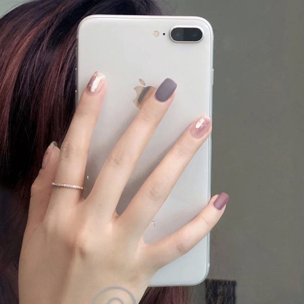 [Hàng mới về] Set 24 móng tay giả thiết kế phong cách hợp thời trang