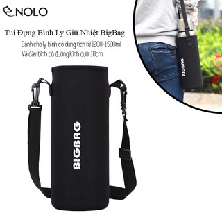 Túi Đựng Ly Bình Giữ Nhiệt BigBag Cho Dung Tích Từ 1200-1500ml Đường Kính Dưới 9cm Có Thể Co Giãn Chất Liệu Vải Poly Dày