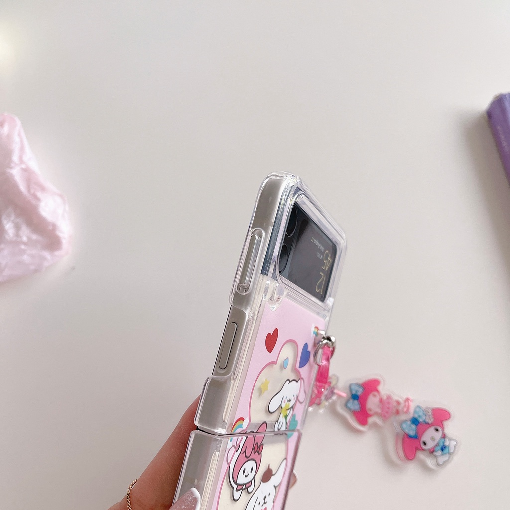 Ốp Điện Thoại PC Cứng Chống Sốc In Hình Stitch Buzz Lightyear Cho Samsung Galaxy Z Flip 4 5G