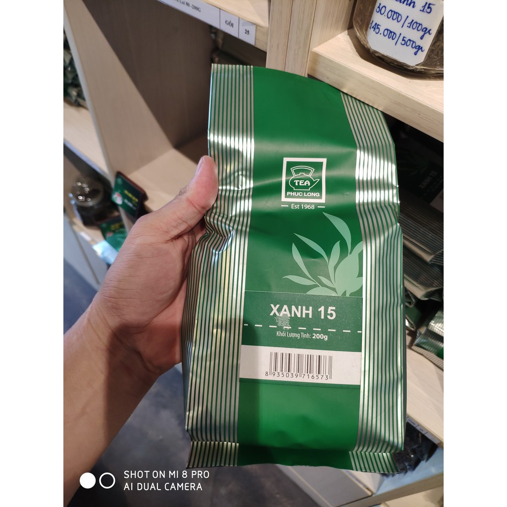 Trà Xanh 15 200GR - Phúc Long Coffee & Tea