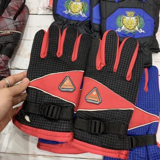 Găng tay phao lót nỉ đi xem máy siêu ấm cho nam cho nữ