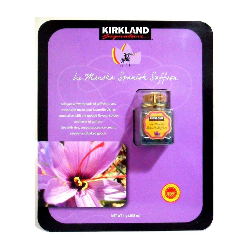 {Date 12/2023}Saffron Kirkland,Nhụy hoa nghệ tây của Mỹ vỉ 1g,đẹp da,giảm thâm mụn,ngủ ngon,ổn định huyết áp