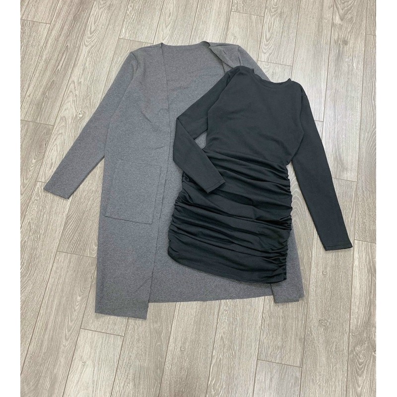 ✨ Đầm Body Tay Dài Nhún Sườn Trang Phục Dự Tiệc 🌺 | BigBuy360 - bigbuy360.vn