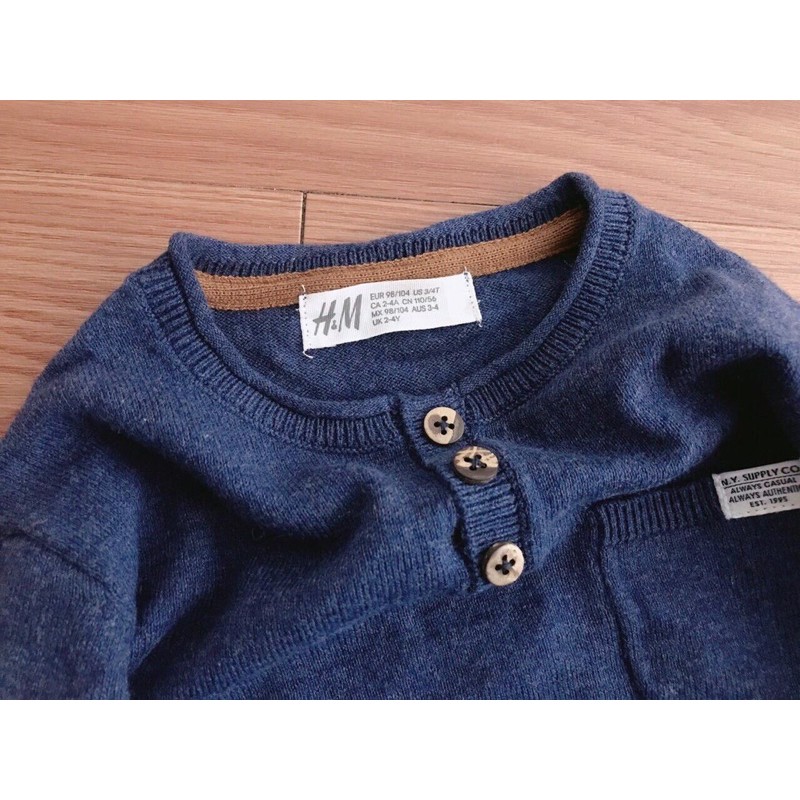 Áo len HM cho bé trai