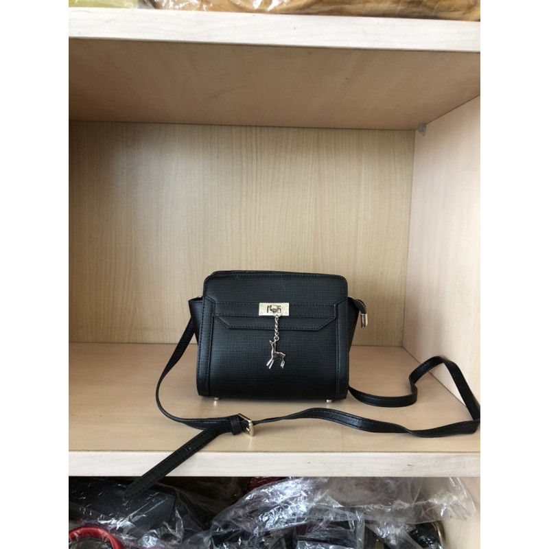 Túi đeo chéo mini seconhand/ túi xách si