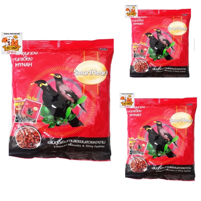 COMBO 3 GÓI CÁM ỚT NHỒNG SMARTHEART - 400g