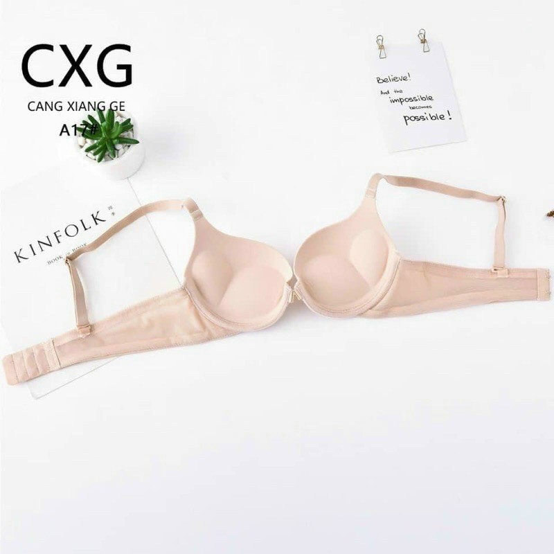 Áo Ngực Nữ Su Đúc CXG  Áo Lót Nữ Có Gọng Mềm Nâng Ngực Co Giản Min Underwear - 47570