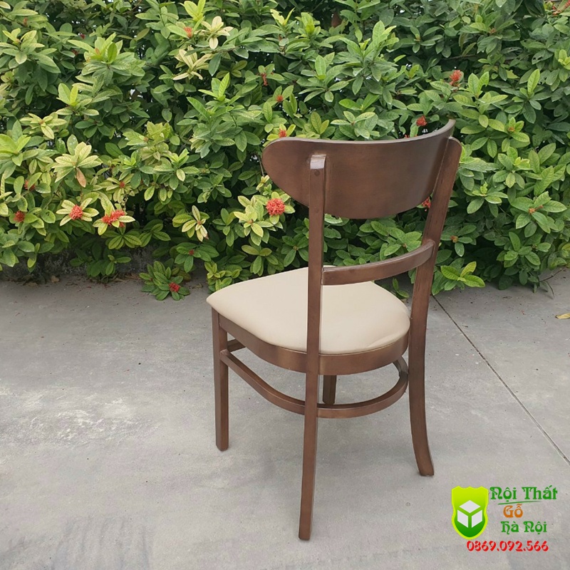 🔴 FREE SHIP 🔴Ghế Panda Cafe, Ghế Bàn Ăn Mặt Nệm Si Thái Cao Cấp - Gỗ Hà Nội Furniture