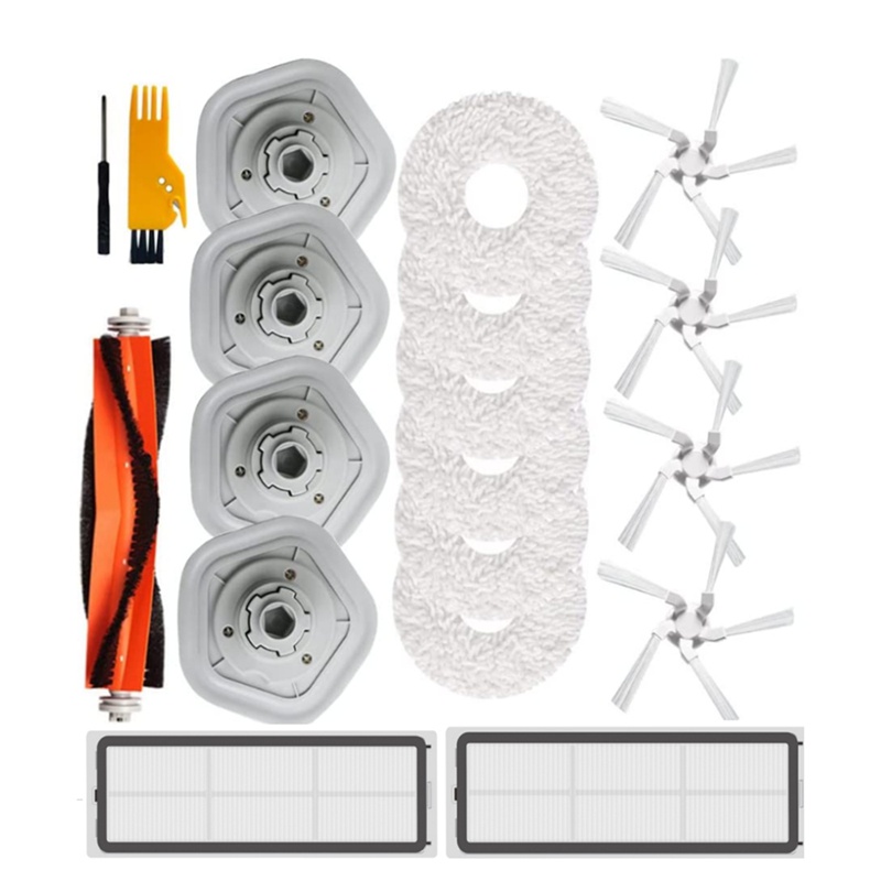 Bộ Phụ Kiện Vải Lọc HEPA Cho Robot Hút Bụi Xiaomi Dreame W10 / W10 Pro