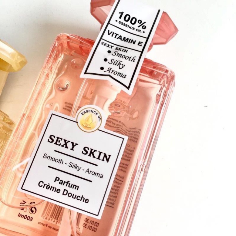 Sữa Tắm Nước Hoa Sexy Skin Pháp 600ml