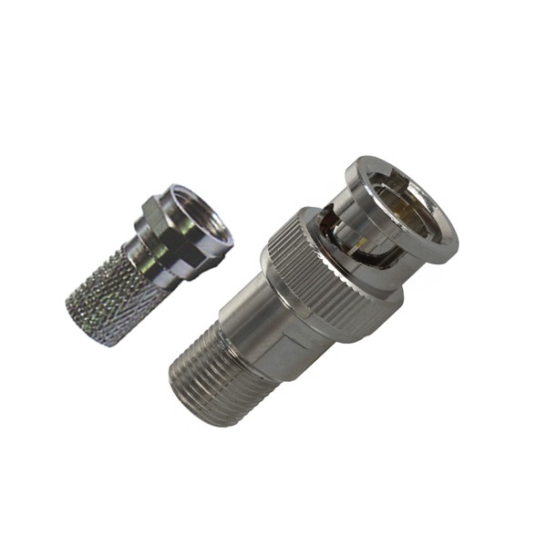 Đầu nối Jack BNC (1 bộ đực+cái) - Đầu cáp BNC cho camera