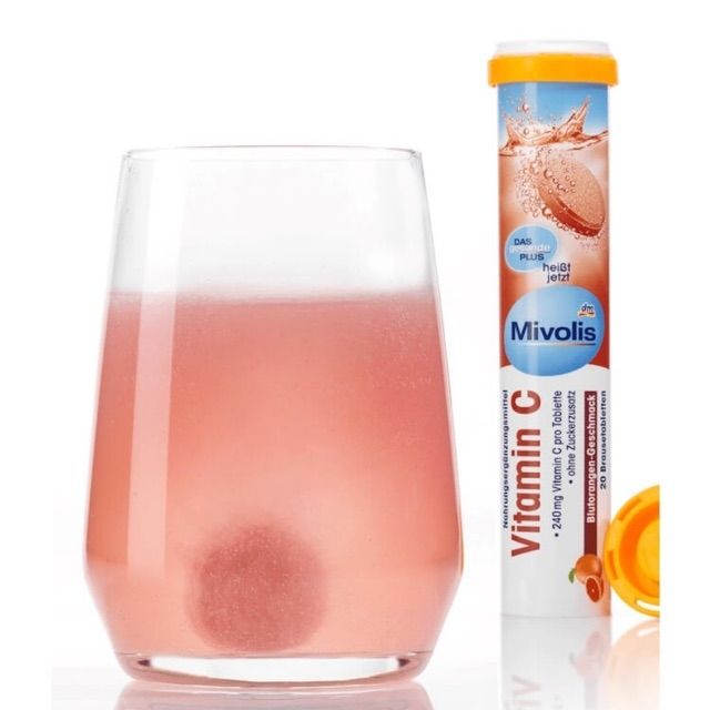 Viên sủi Mivolis không đường bổ sung vitamin chính hãng của Đức giao màu ngẫu nhiên | BigBuy360 - bigbuy360.vn