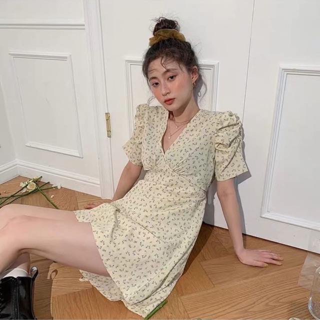 Pass đầm hoa nhí