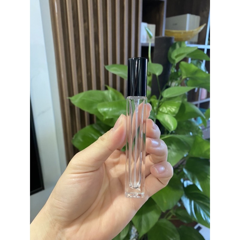Chai chiết nước hoa 10ml CAO VUÔNG DÀY