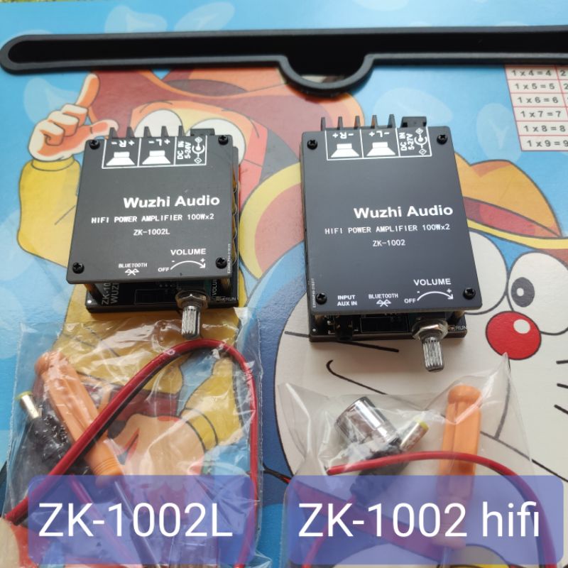 Mạch khuếch đại âm thanh Wuzhi ZK-502L, ZK-502M, ZK-502C, ZK-502H, ZK-1002L, ZK-1002M, ZK-1002, ZK-MT21,  ZK-TB21