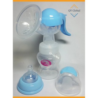 Máy hút sữa bằng tay không BPA GB-BABY Hàn Quốc(Light blue)