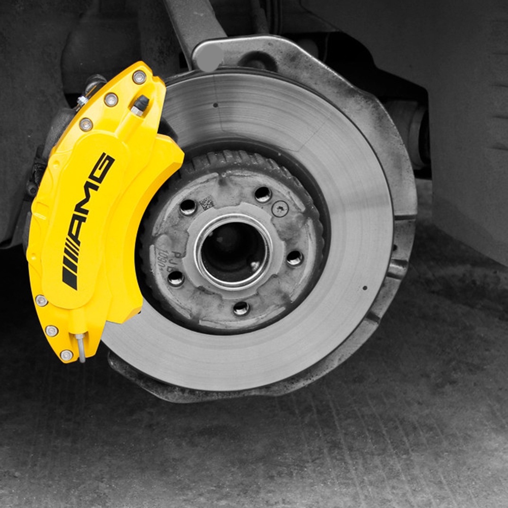 AMG Phanh Thước cặp Nhãn dán Mercedes Benz Phản chiếu đề can Không thấm nước Dán xe