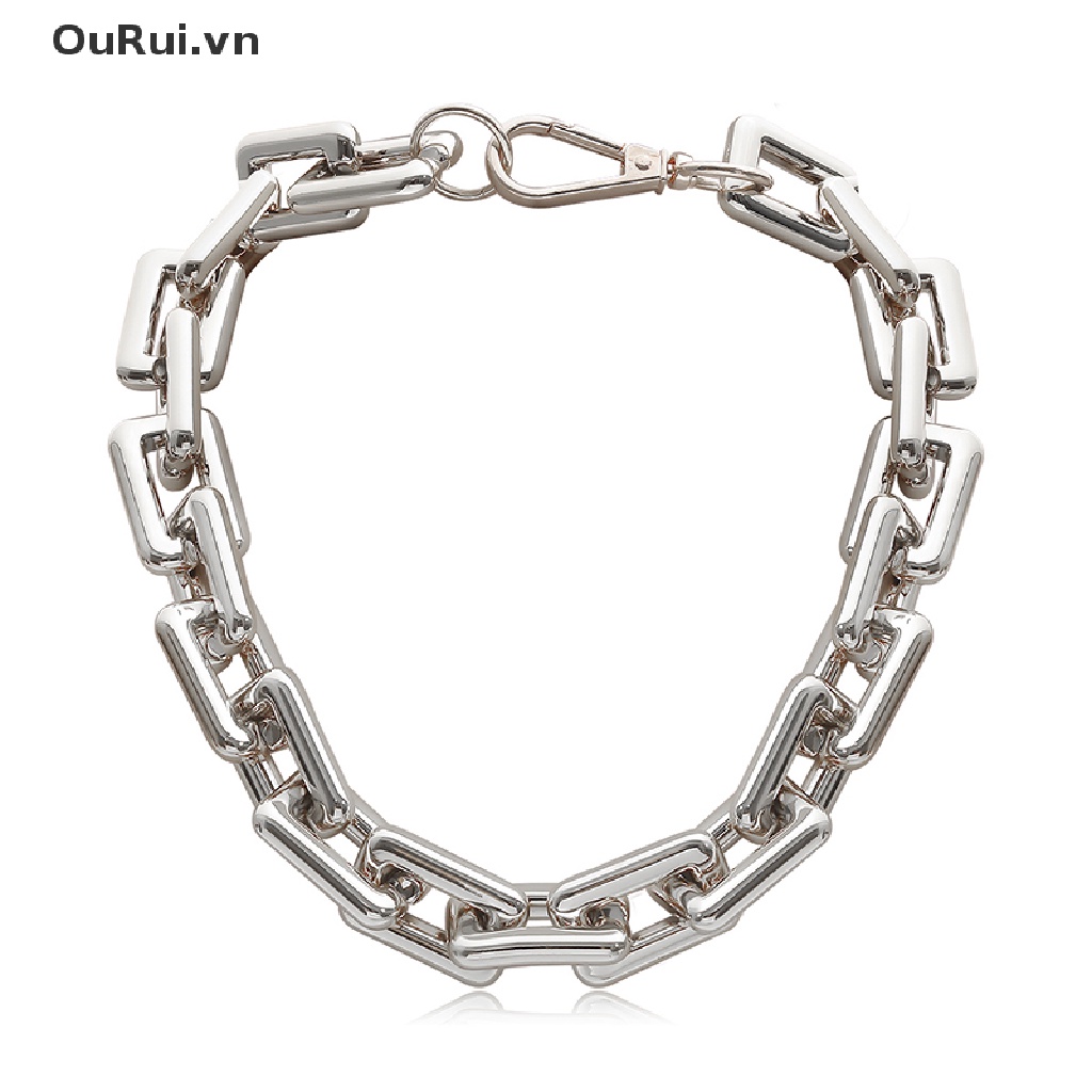 Vòng Cổ Choker Làm Từ Hợp Kim Phong Cách Hip Hop punk Cho Nữ