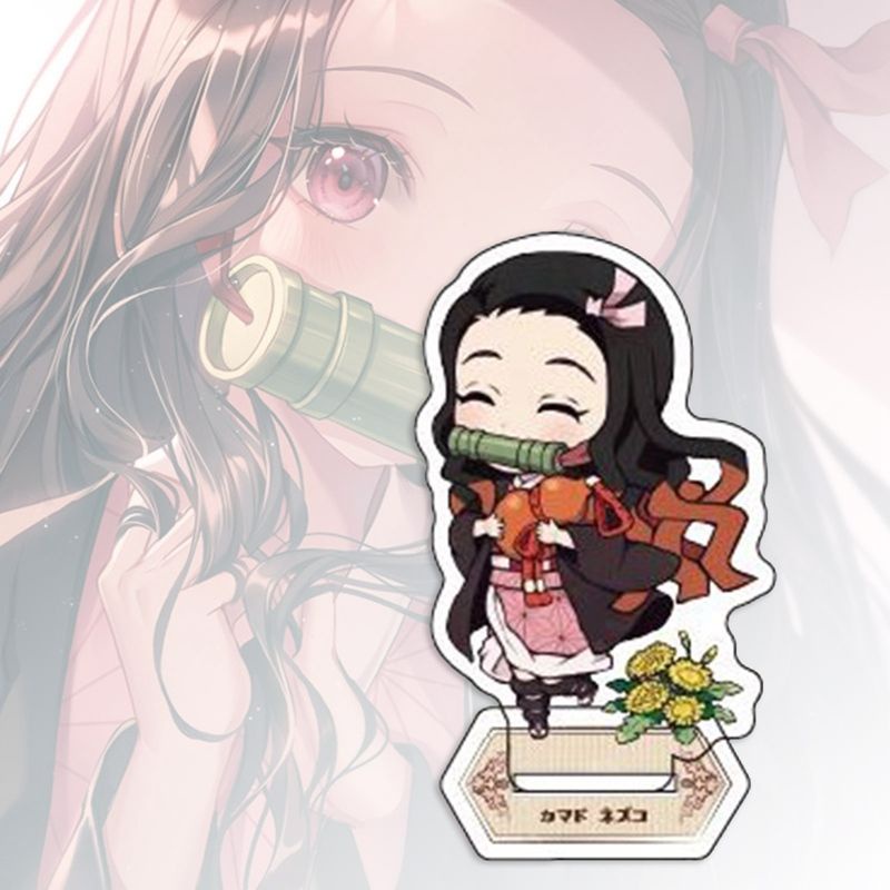Mô Hình Standee Anime Kimetsu No Yaiba Kny nhân vật Tanjiro Nezuko Zenitsu Shinobu Inosuke Giyuu Demon Slayer