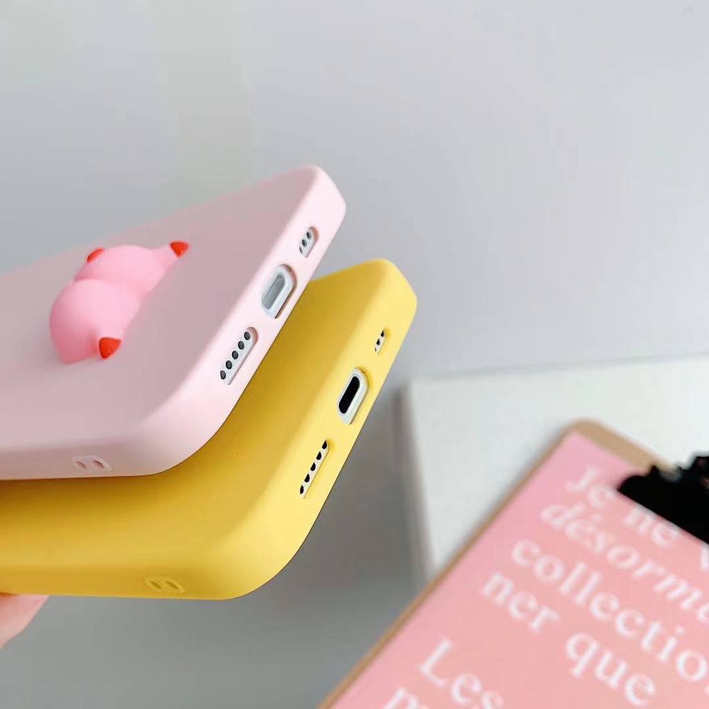 Ốp điện thoại hình mông thú 3D thích hợp cho IPHONE 5 5s 6 6s 7 8 PLUS SE 2020 12 MINI 11 PRO MAX X XR XS MAX