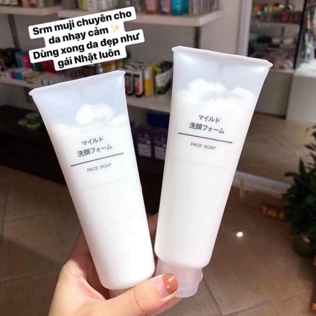 Sữa rửa mặt muji