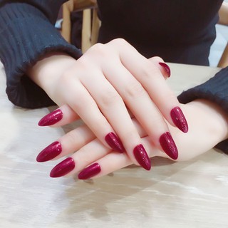 [Hàng mới về] Bộ 24 cái móng tay giả hỗ trợ trang trí làm móng thời trang cho nữ