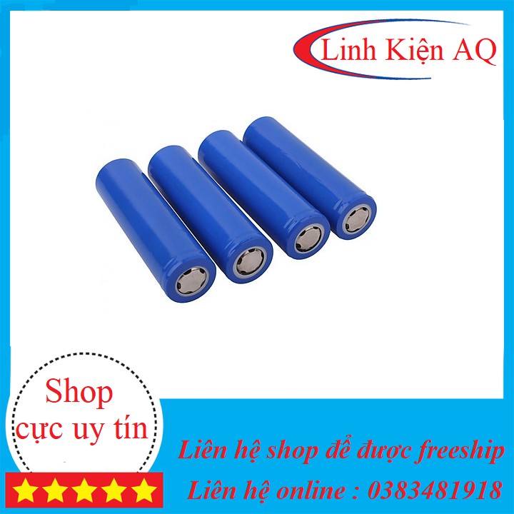 Pin 18650 dung lương 1500mAh dòng xả 10C(loại tốt)