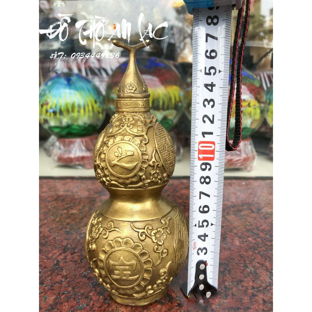 Hồ Lô Bát Quái Cao 17cm - Quà Tặng Phong Thủy Cao Cấp