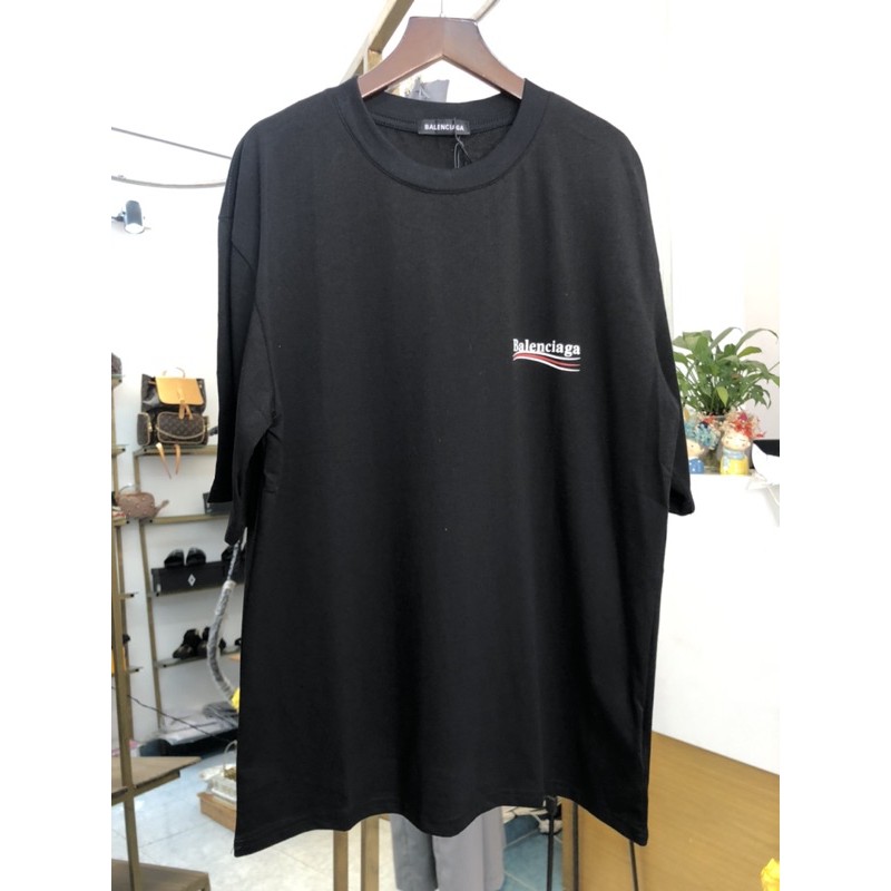 ★[𝐋𝐨𝐮𝐢𝐬] Áo tee balen classic high quality , áo thun balen oversize form rộng tay lỡ