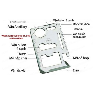 Dụng cụ đa năng bỏ túi