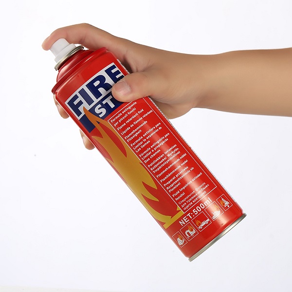 Bình Cứu Hoả Mini 500ml, Bình Chữa Cháy Mini FIRE STOP Dùng Trên Ô Tô, Xe Hơi
