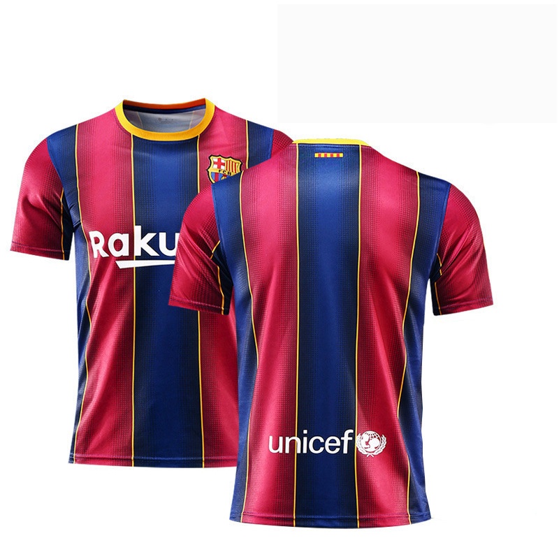 Áo thun đá banh phong cách cầu thủ Messi Barcelona size lớn