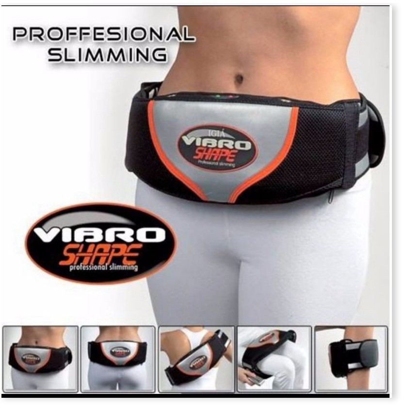 Máy Rung Nóng Mỡ Bụng Mát Xa Toàn Thân Vibro Shape