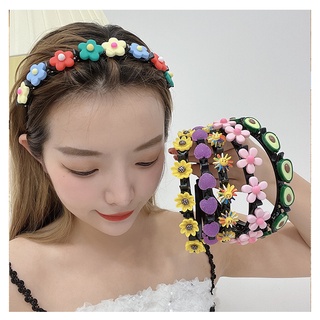 [HOT] Bờm Kiêm Kẹp Tóc Hoa Quả 8 Kẹp